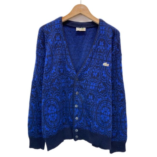 CHEMISE LACOSTE カーディガンセーター 70s-80s vintage 80年代 長袖