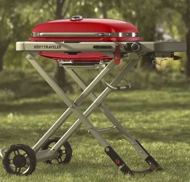 ウェーバー トラベラー ポータブルガスグリル スマートグリルハブ付 22311