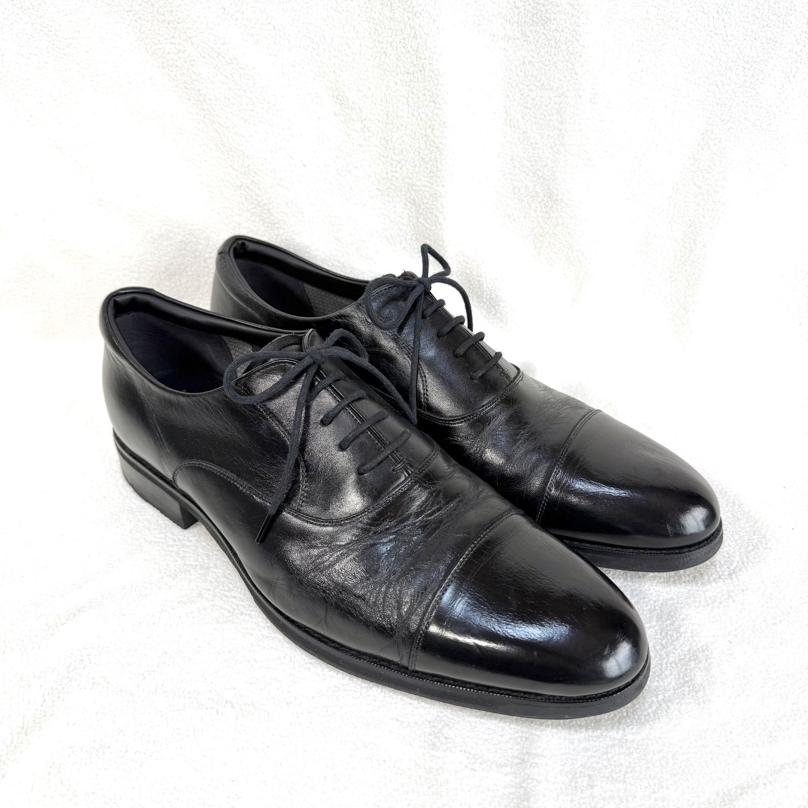 【新品】RUNWALK（ランウォーク） ブラック　ストレートチップ アシックス ランウォーク メンズ ビジネスシューズ 靴 1231A136 2E