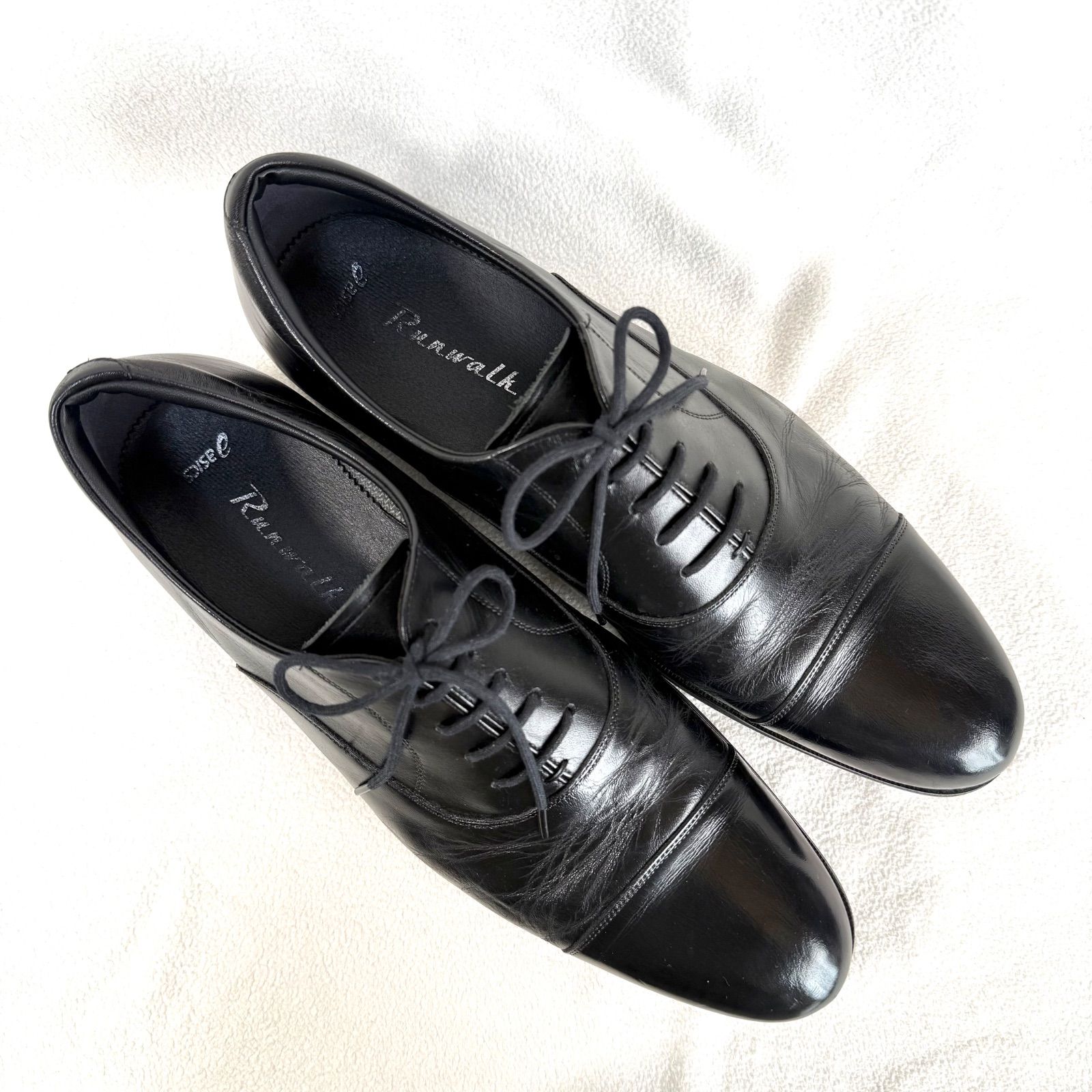 【新品】RUNWALK（ランウォーク） ブラック　ストレートチップ ASICS RUNWALK（アシックスランウォ－ク） アシックスウォーキング