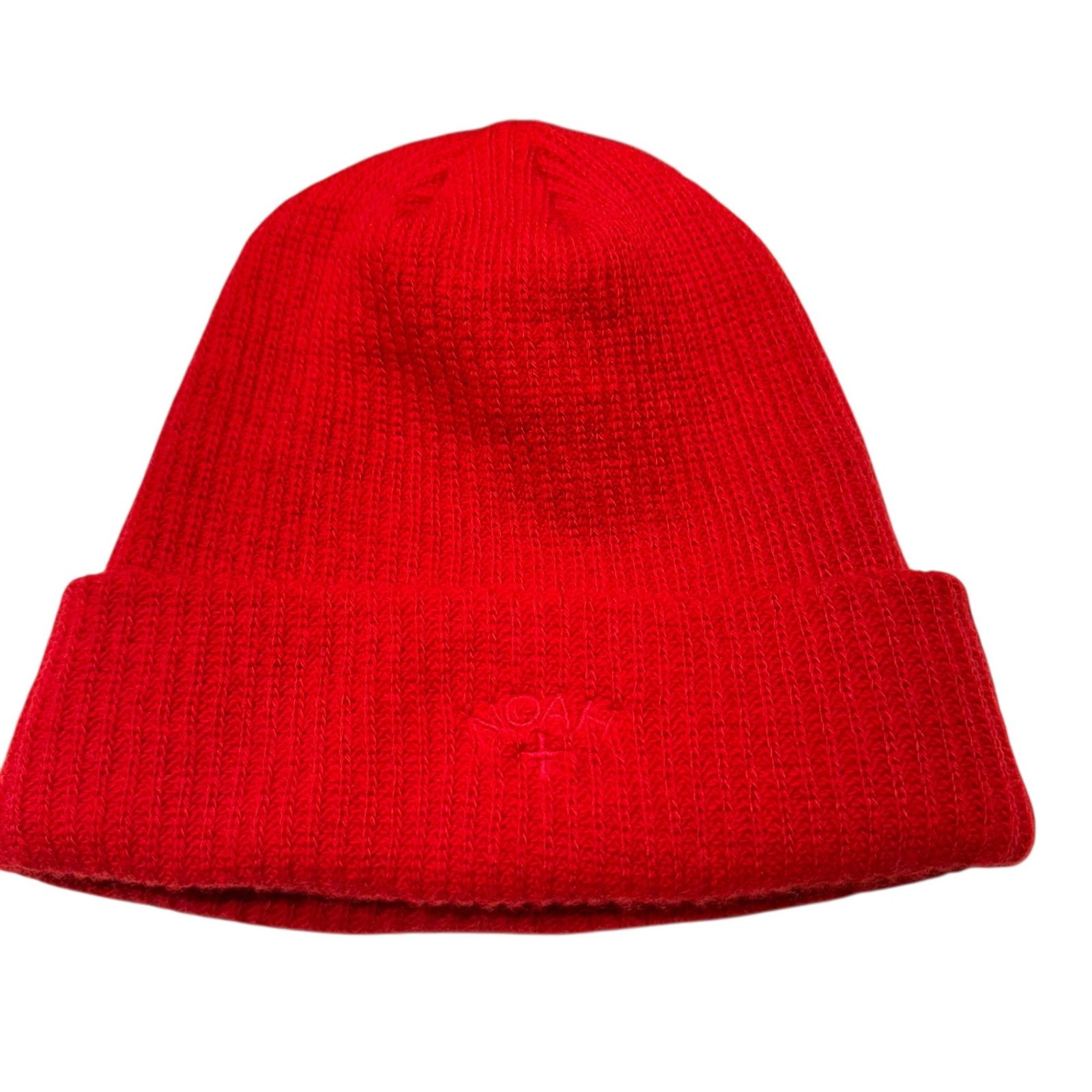 NOAH ノア ④ Recycled Cashmere Beanie ユニセックス レッド