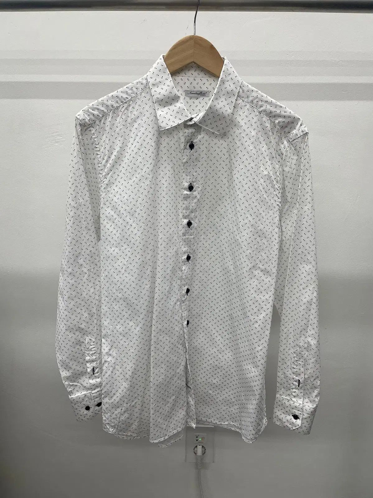 100 105)イタリア ニエンテアパルト SSCナポリ シャツ