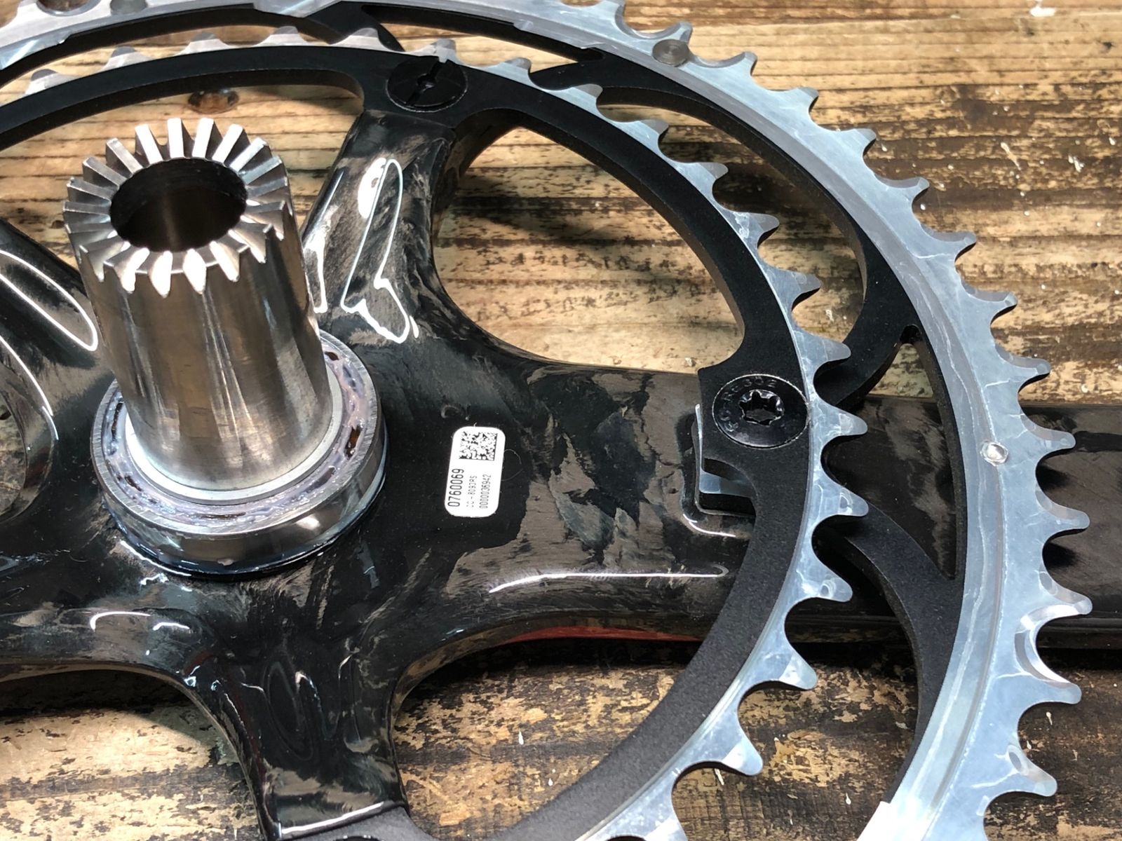 JR695 フルクラム FULCRUM RACING TORQ RS クランクセット 53/39T