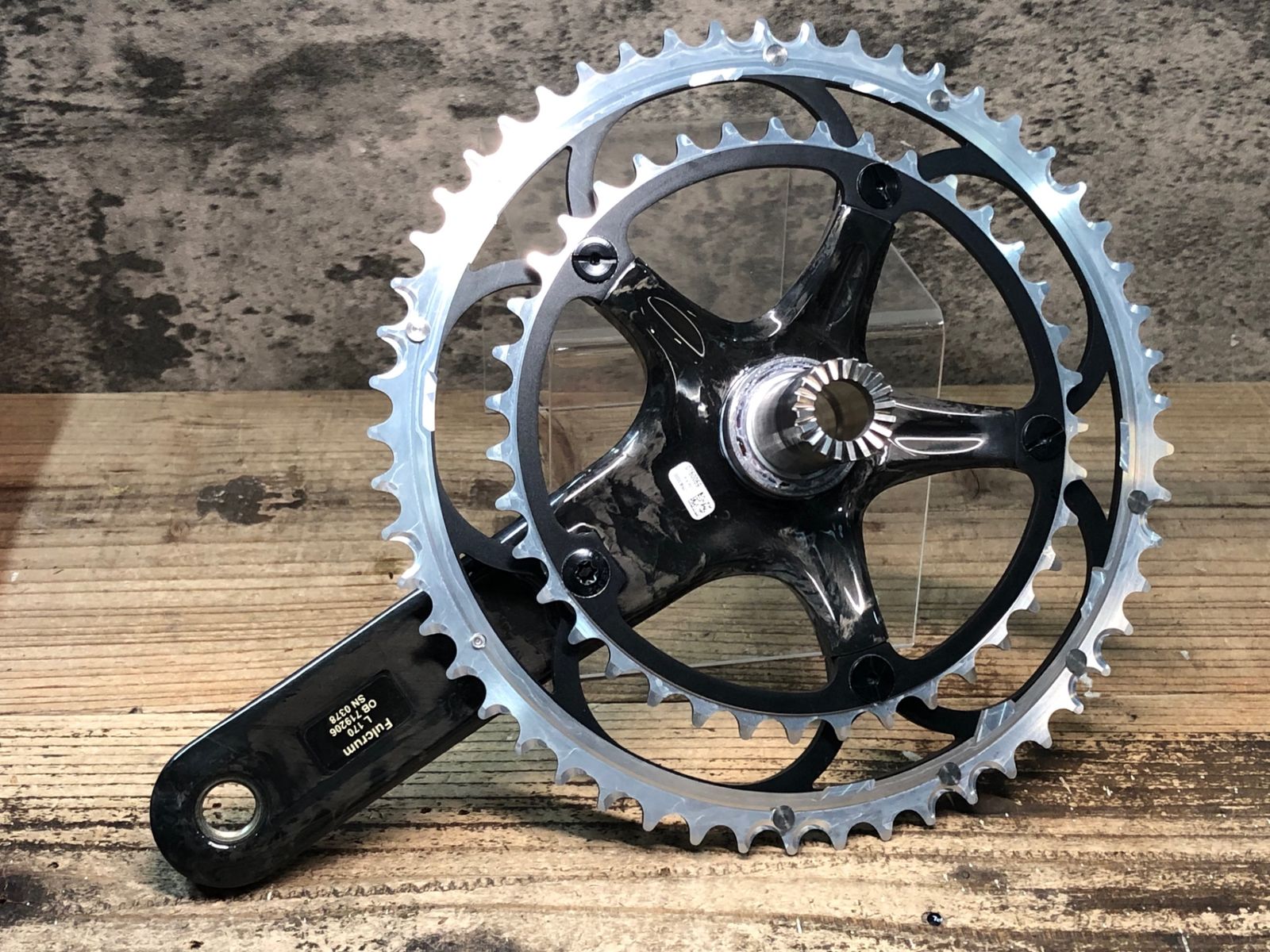 JR695 フルクラム FULCRUM RACING TORQ RS クランクセット 53/39T