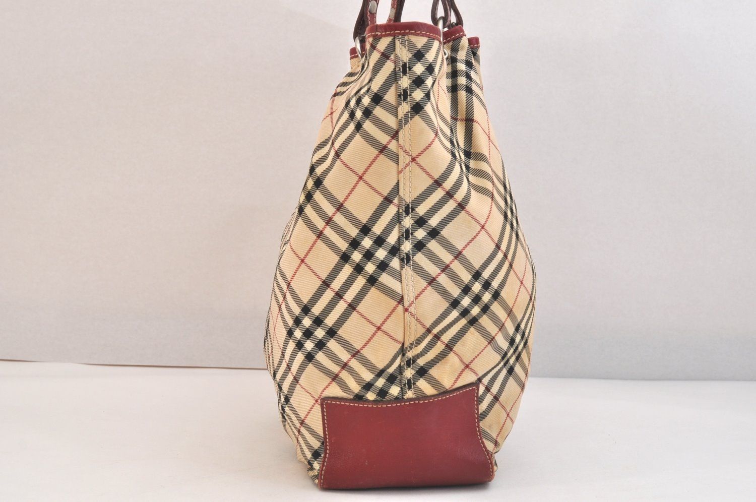 チェック柄 ショルダートートバッグ