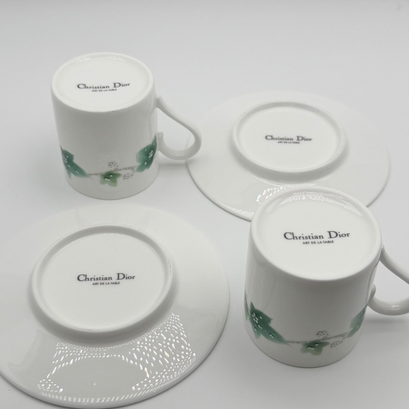 Christian Dior ミリラフォーレ スズラン 2客用 - メルカリ