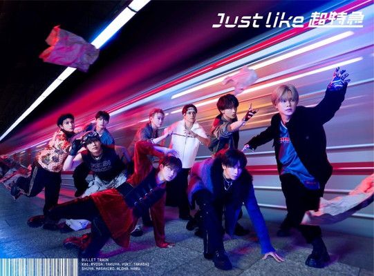 Just like 超特急 初回 盤 Blu-Ray 組付
