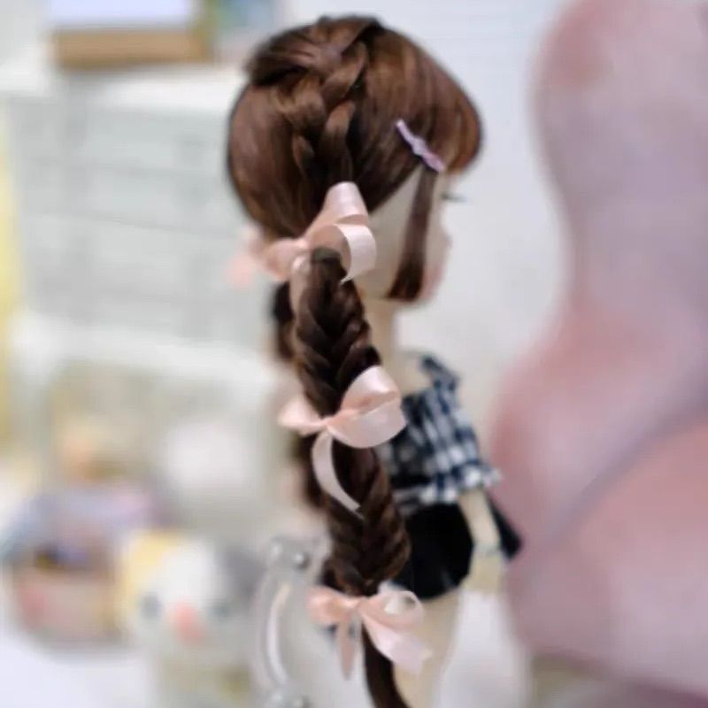 倉庫整理 品 ブライス ウィッグ モヘアウィッグ 海外作家 ポップマートブライス ダークブラウン