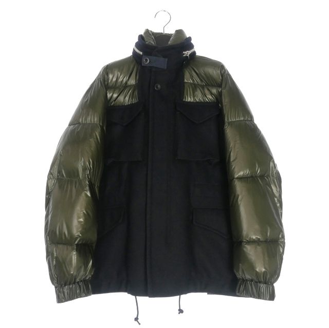 サカイ sacai 心斎橋PARCO限定 20AW ミリタリー パファージャケット