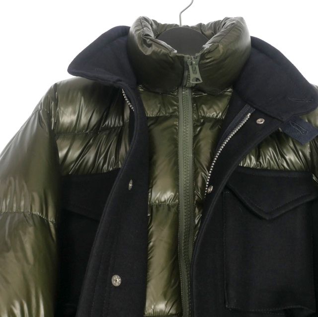 サカイ sacai 心斎橋PARCO限定 20AW ミリタリー パファージャケット