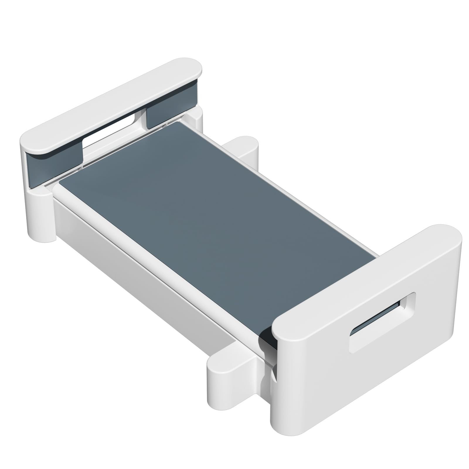 新品 スマホホルダー モバイルモニター モニターアーム専用 VESA規格対応 75×75mm - WORLDLIFT タブレットホルダー ホワイト グラブル 快適 アイテム