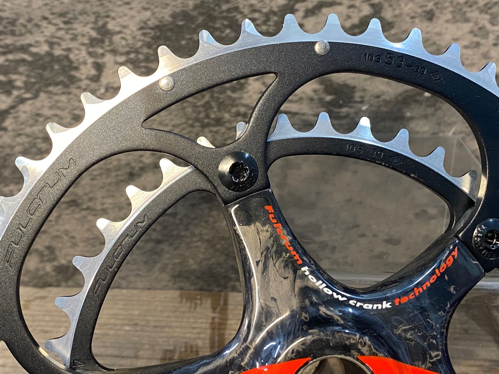 JR694 フルクラム FULCRUM RACING TORQ RS クランクセット 53/39T