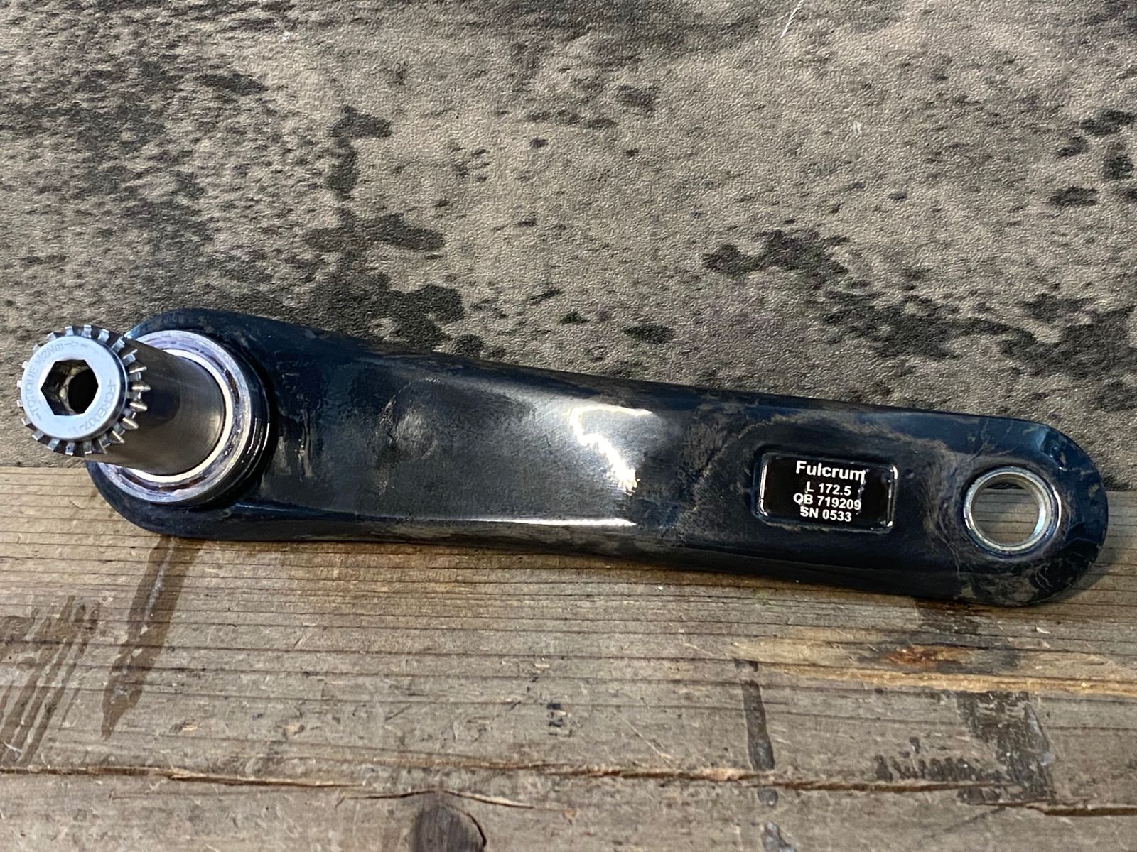 JR694 フルクラム FULCRUM RACING TORQ RS クランクセット 53/39T