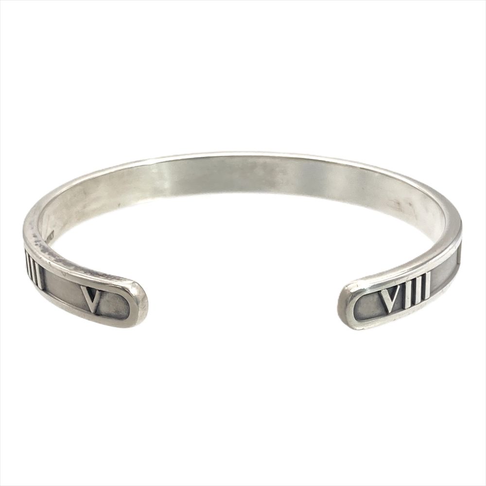 ティファニー Tiffany-Co. アトラス バングル ブレスレット SV 925 31.8 g シルバー 腕周り 18 cm ユニセックス