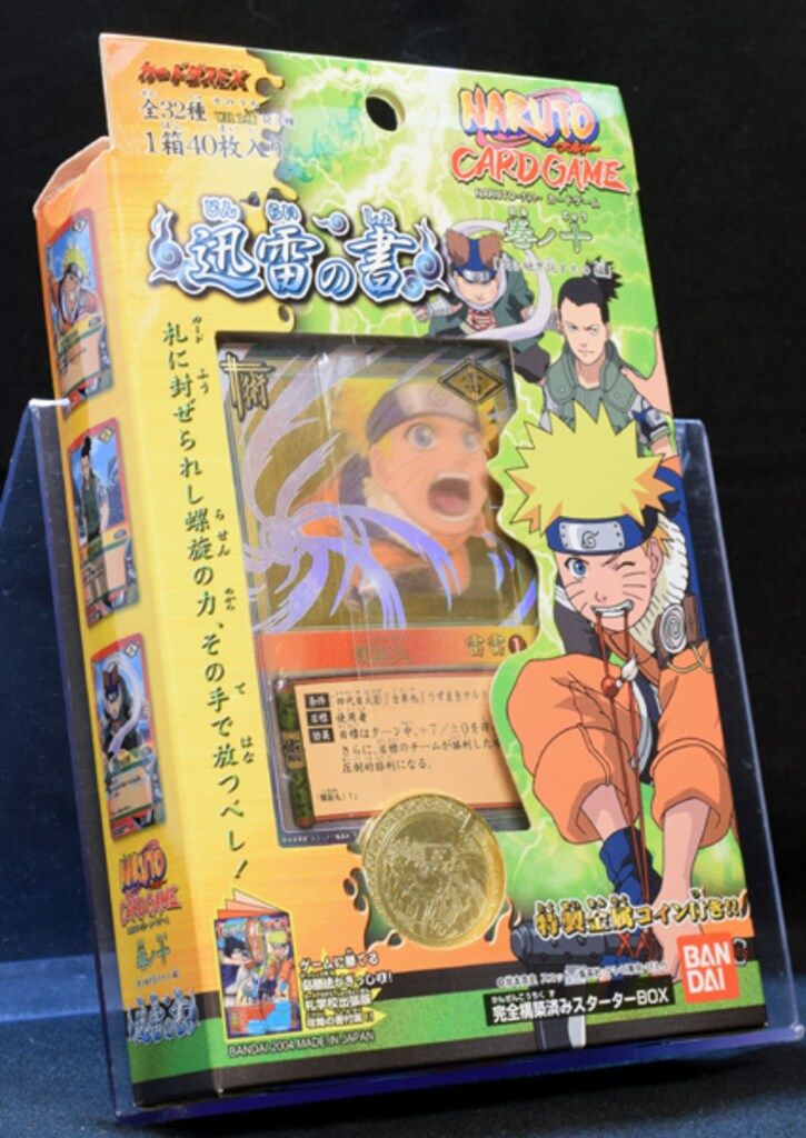 BANDAI ナルト カードゲーム スターターBOX 迅雷の書 - メルカリ