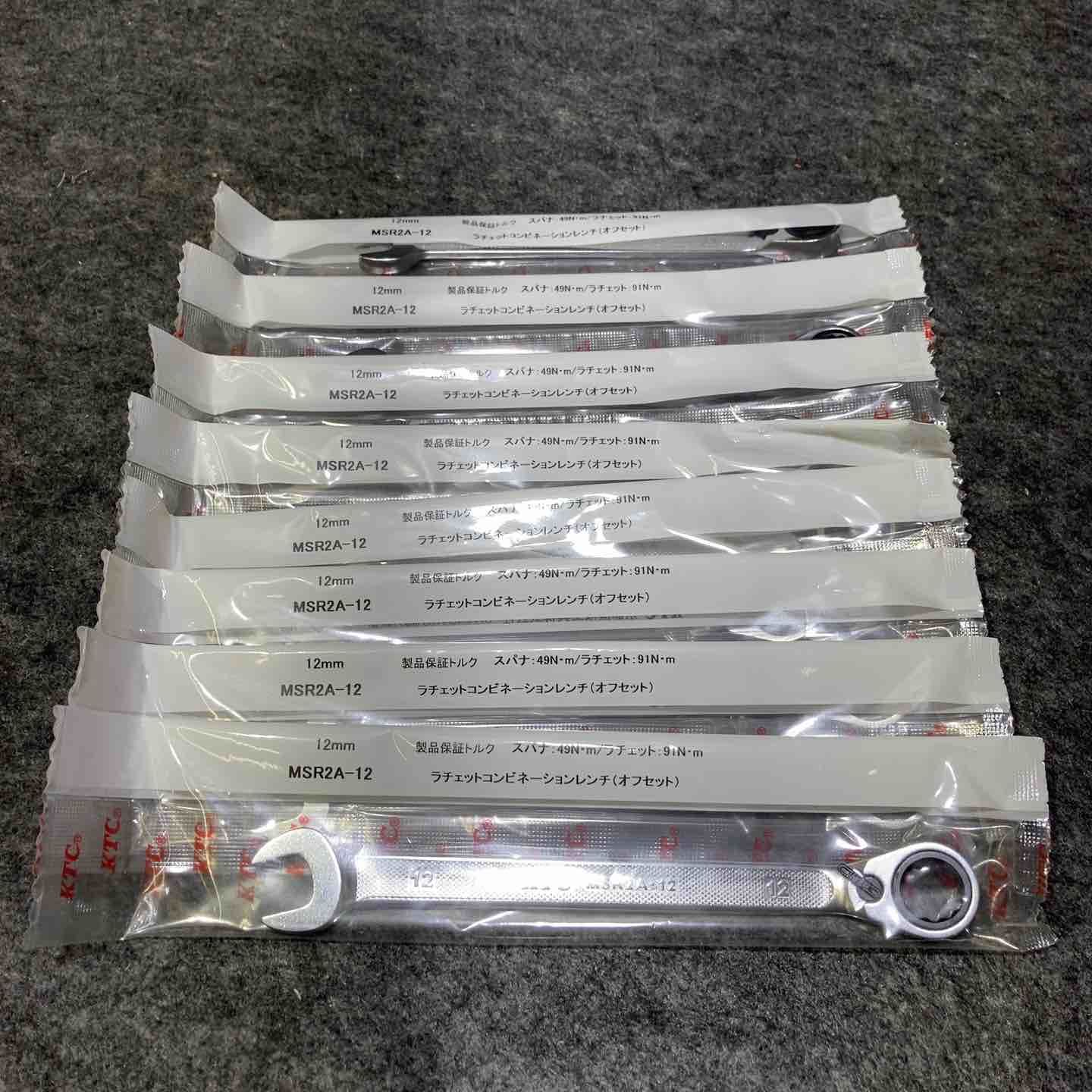 セット KTC ラチェットコンビネーションレンチ 12 mm MSR 2 A