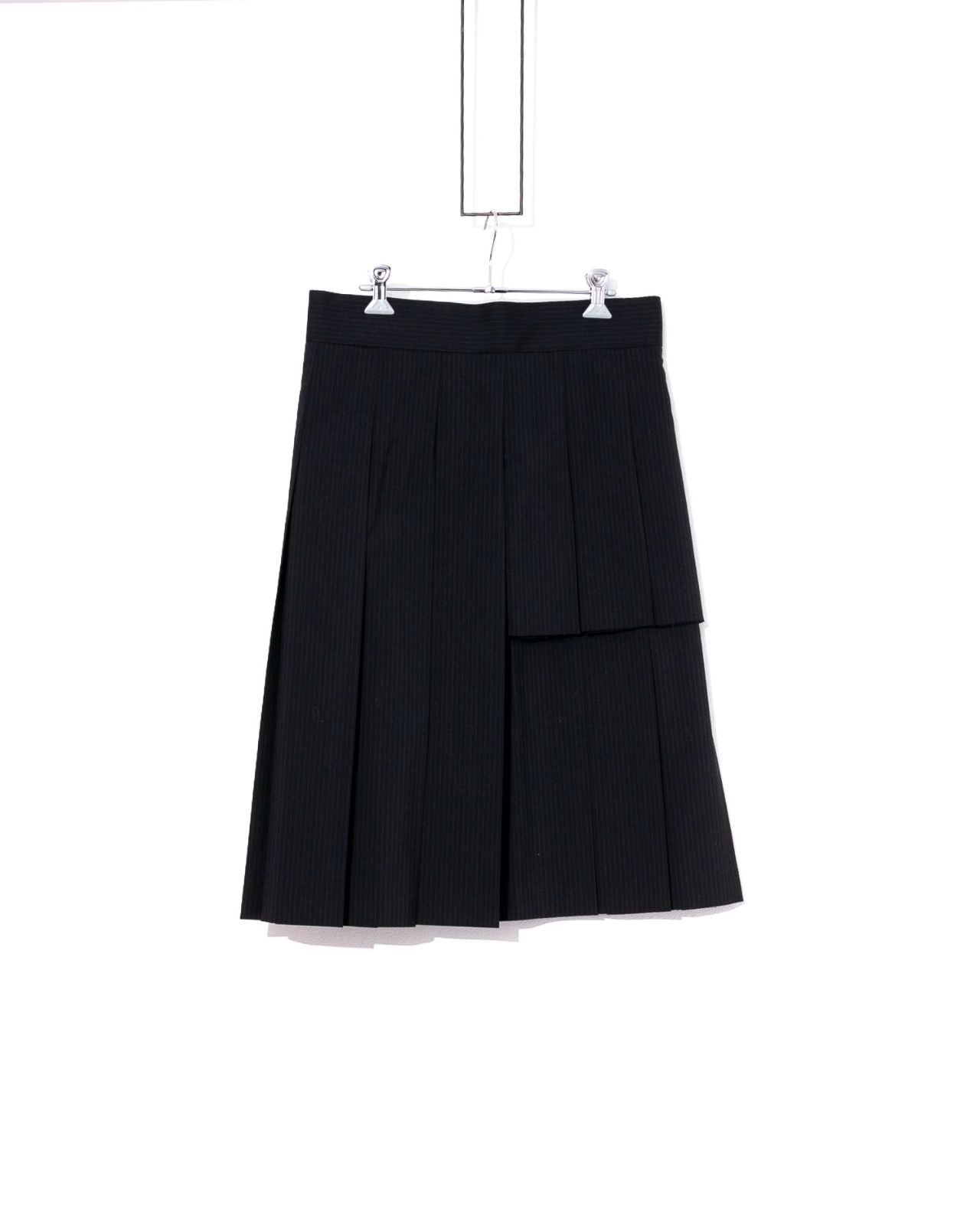 COMME des GARCONS コムデギャルソン ストライプデザインプリーツスカートGK S 024