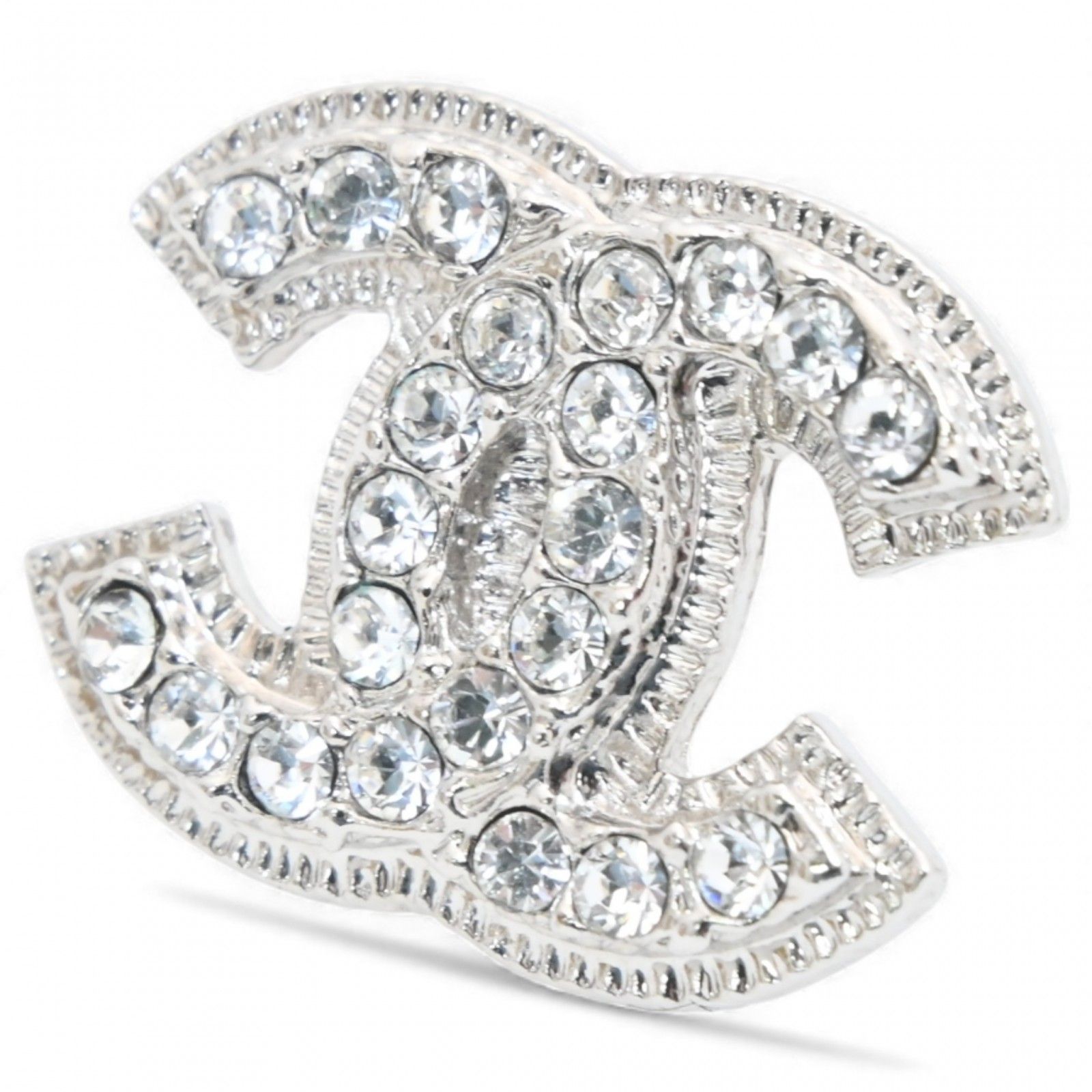  シャネル ピアス ココマーク ラインストーン Aランク ch 5541 vv ピアス(両耳用) アクセサリー