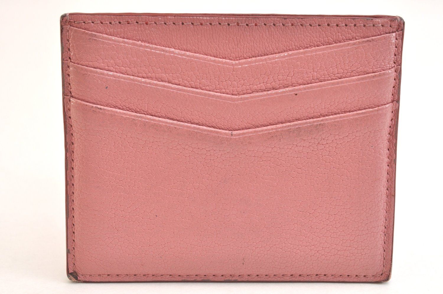  MIUMIU ミュウミュウ ラブレター ヴィンテージ レザー カードケース 財布 ピンク 5045 N カードケース 小物