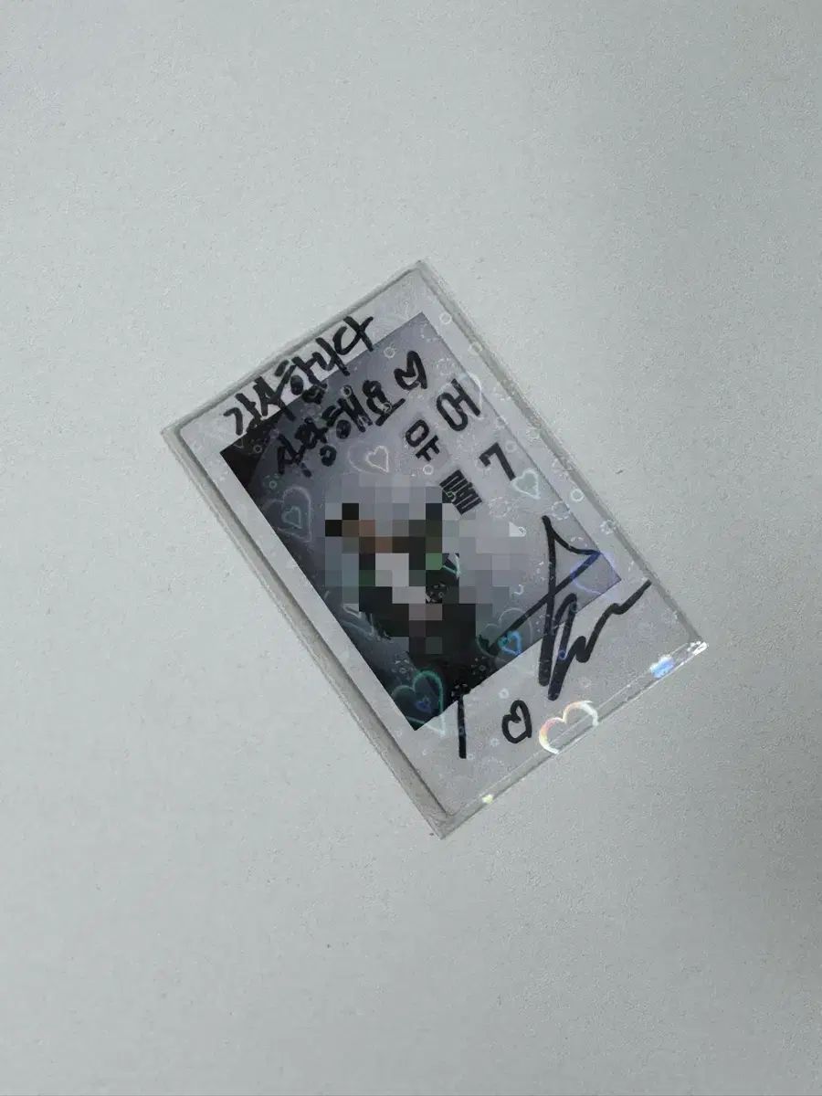 LOVE YOURSELF 承 Her アールエム RM ナムジュン サイン入りチェキ サイン入りポラロイド