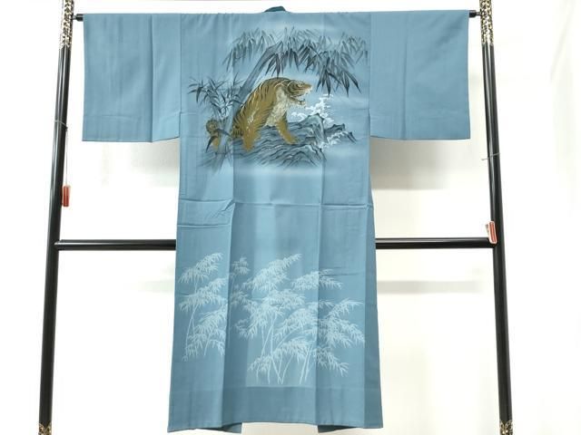  平和屋着物 男性 本場大島紬 アンサンブル 長襦袢セット 吉祥文 正絹 yc 着物セット 着物 浴衣