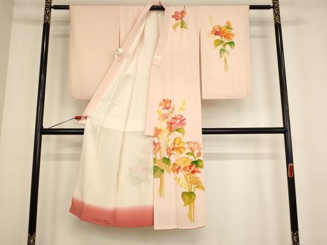 平和屋着物 七五三 女の子 ７歳 祝着 四つ身 草花文 ja