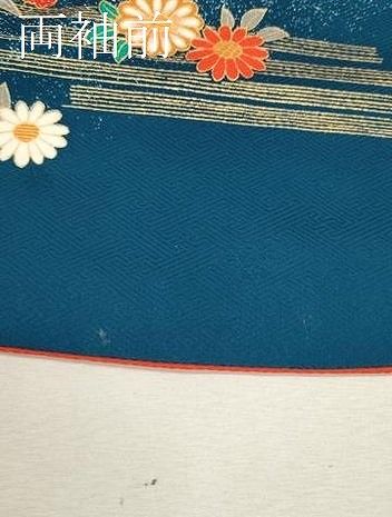  平和屋着物 七五三 女の子 ７歳 祝着 四つ身 長襦袢セット 松竹梅花車文 たたき染め 金彩 ze 着物 着物ドレス 着物 浴衣 和小物