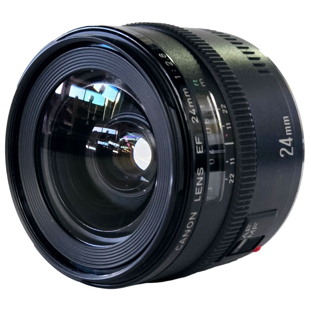 Canon キャノン 単焦点広角レンズ EF 24mm 2.8 【公式通販】