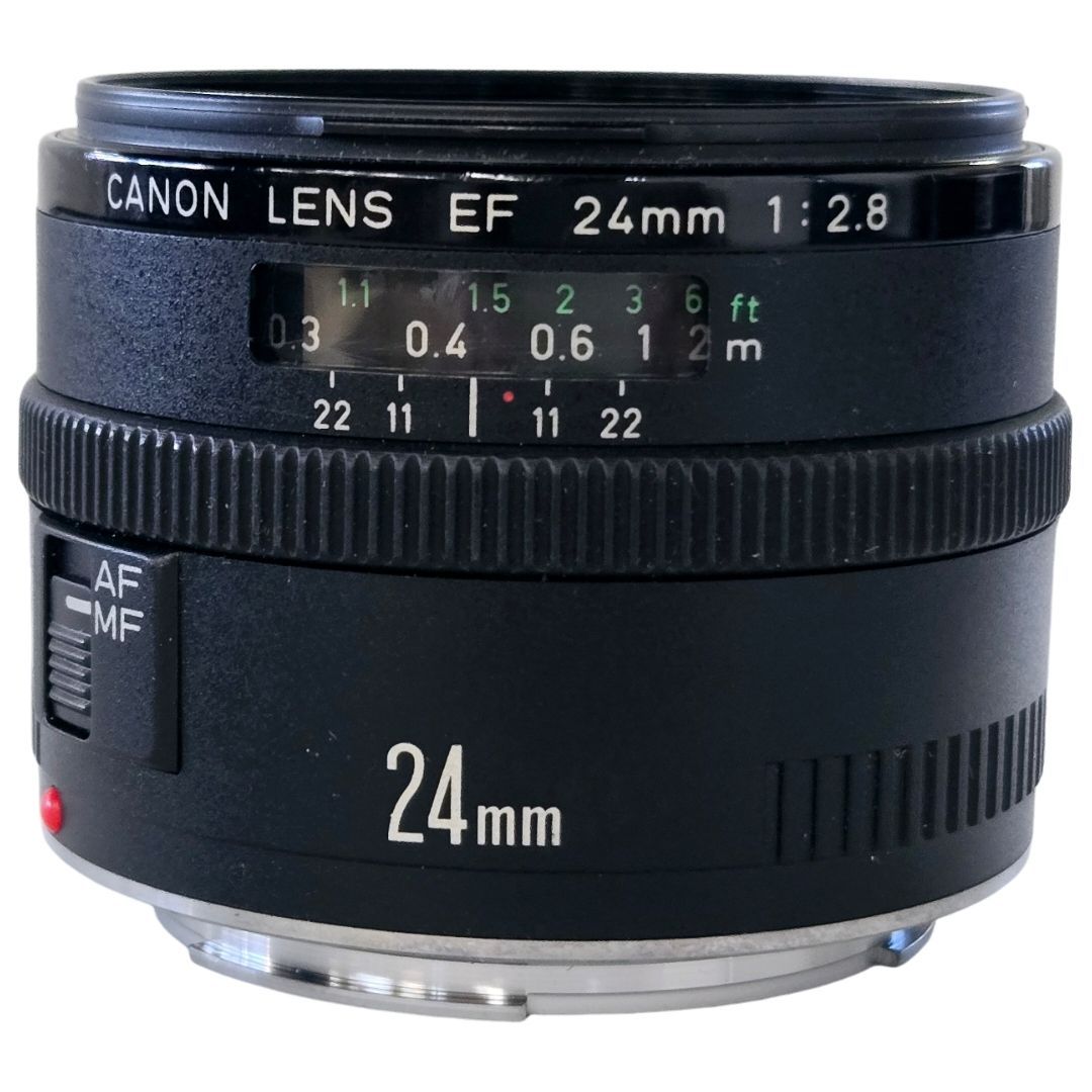 Canon キャノン 単焦点広角レンズ EF 24mm 2.8 【公式通販】