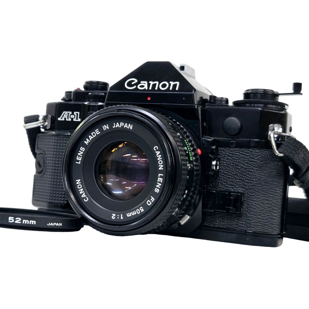 キヤノン Canon AE-1 FD 50mm レンズセット シャッター鳴き無し キヤノン Canon AE-1 FD 50mm レンズセット シャッター鳴き無し