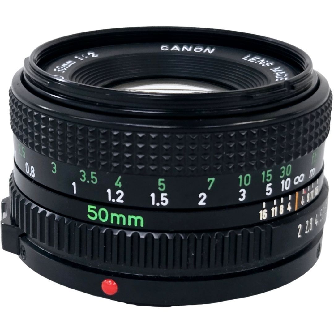 CANON キャノン 【シャッター鳴き改善済み】A-1 NEW FD 50mm F2 ボディ