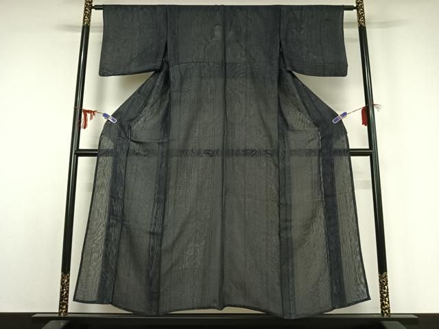 平和屋着物 上質な小紋 無双 紗袷 紗×紗 花間道 三越扱い 正絹 jh