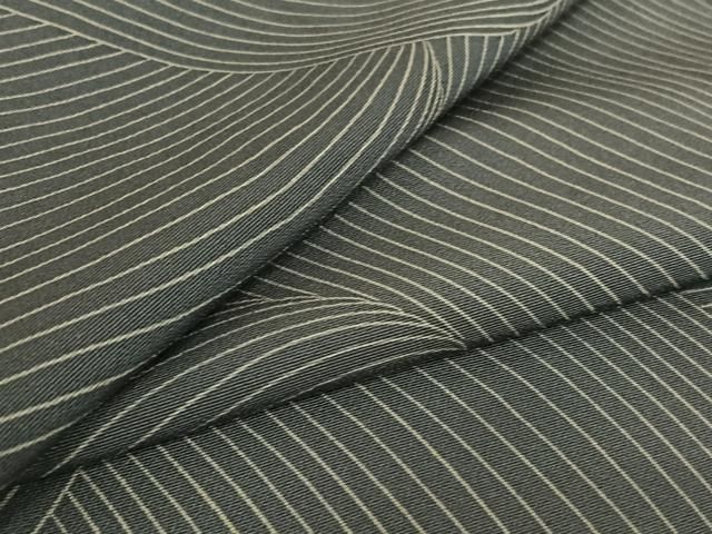 平和屋着物 上質な小紋 単衣 流水文 正絹 jh