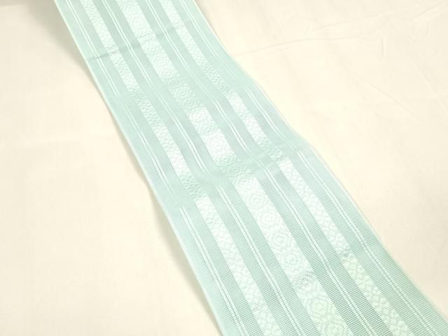 平和屋着物 夏物 博多織 半幅帯 献上 瓶覗色 cm