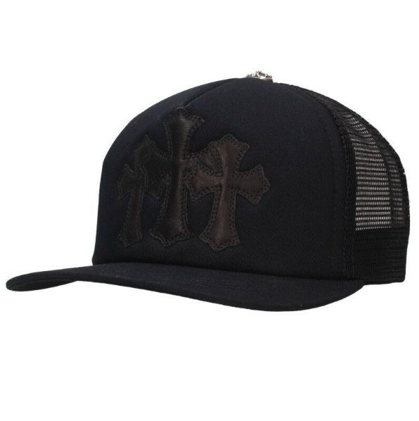 専用出品　正規品クロムハーツ　クロスパッチキャップRinkan鑑定済インボイス付 クロムハーツ CH HAT クロスパッチ ベースボールキャップ ブラック