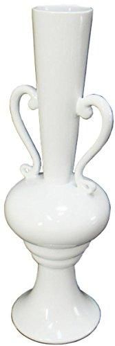 かわ畑 個性的で上品なデザイン 花瓶 フラワーベース ホワイト 1146682