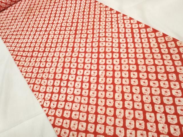 平和屋着物∴夏物 浴衣 有松鳴海絞 反物 着尺 蜘蛛絞り 綿 zzz