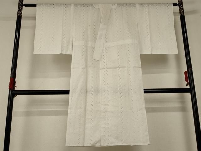 平和屋着物 夏物 長襦袢 総レース 白色 綿 jd