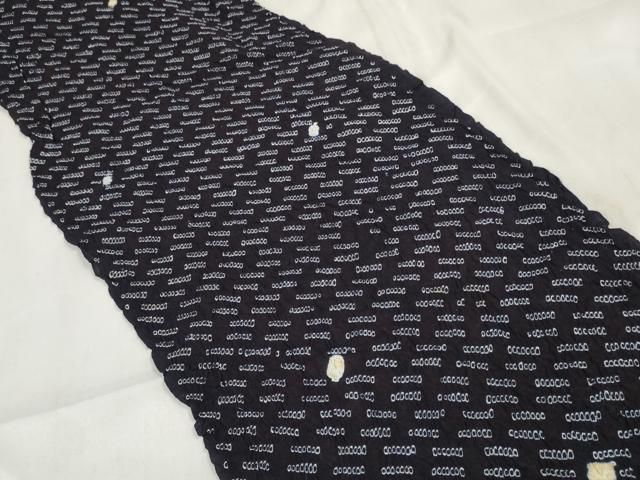 平和屋着物∴夏物 浴衣 有松鳴海絞 反物 着尺 湯のし前 綿 zzz