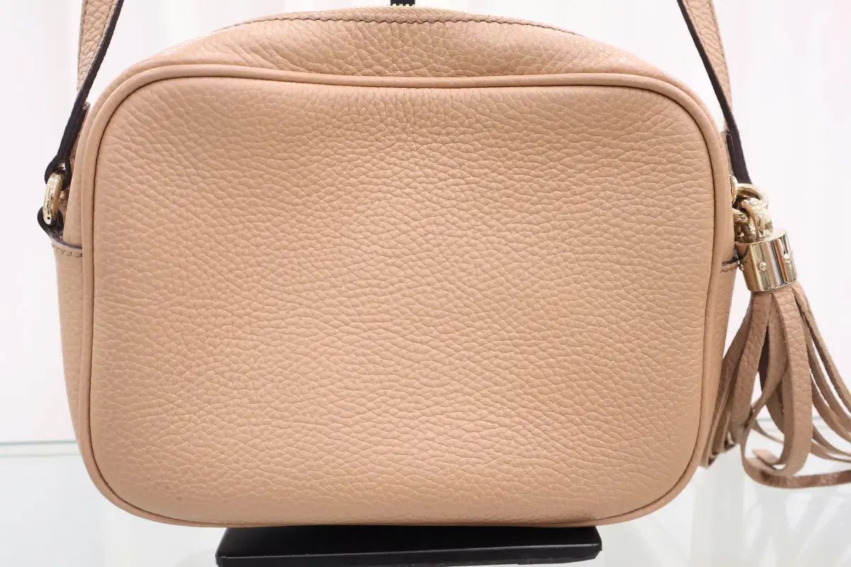 グッチ スーホー タッセル ディスコ ショルダーバッグ クロスバック ベージュ 308364