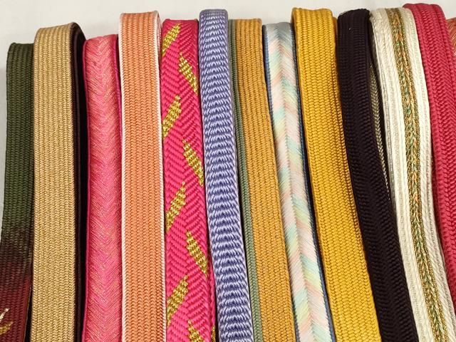 平和屋着物 和装小物 帯締め20本セット 高麗組 鴨川組 亀甲組 奈良組 笹浪組 鎌倉組 金糸 zzz