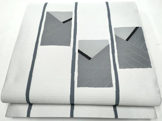 平和屋着物 全通柄袋帯 作家物 紹巴全通織 吉祥間道 正絹 hy