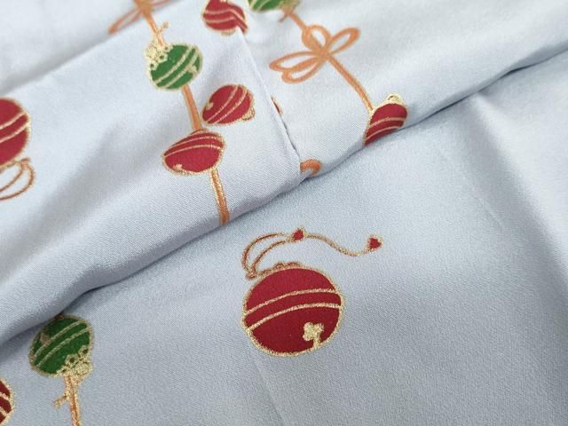 結び紐鈴文 金彩