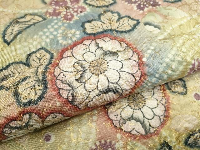 辻が花 金通し地