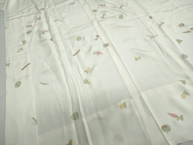  平和屋着物 長襦袢 無双仕立て 成物 金彩 正絹 ud 長襦袢 長襦袢 半襦袢