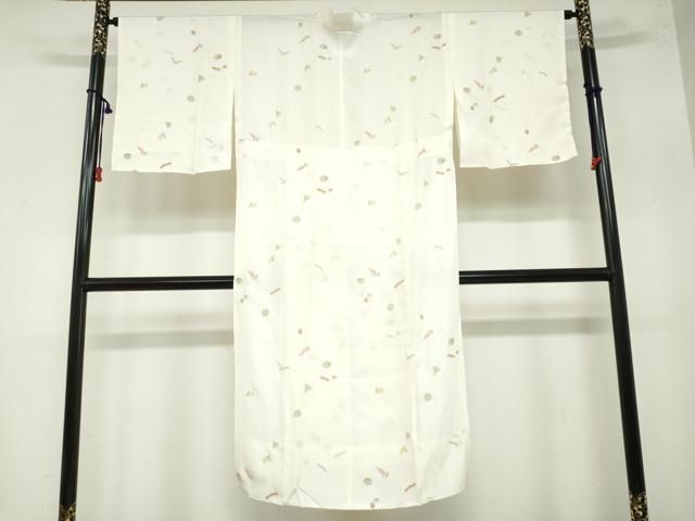 平和屋着物 長襦袢 無双仕立て 成物 金彩 正絹 ud