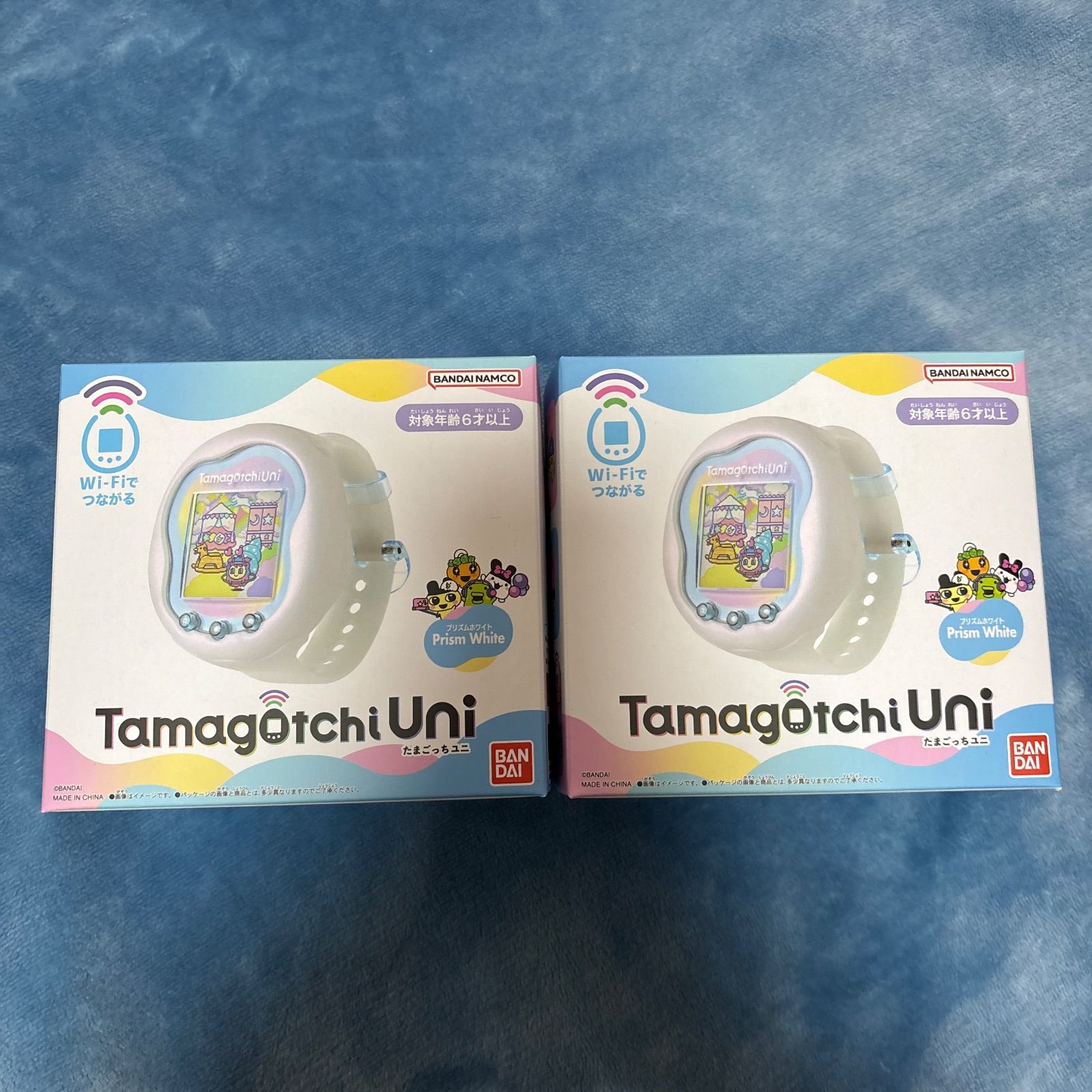 たまごっちユニ ホワイトTamagotchi Uni Prism White2個 - メルカリ