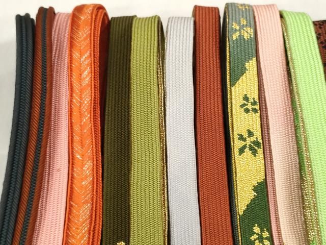 平和屋着物 和装小物 帯締め20本セット 高麗組 鴨川組 金糸 zzz