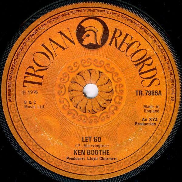 英7” Ken Boothe / C.H.A.R.M. Let Go TR7966 Trojan Records /00080