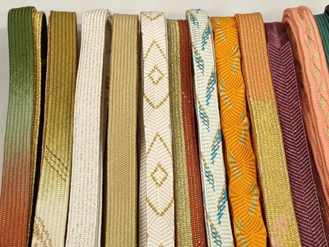 平和屋着物 和装小物 帯締め20本セット 高麗組 笹浪組 鎌倉組 奈良組 金糸 zzz